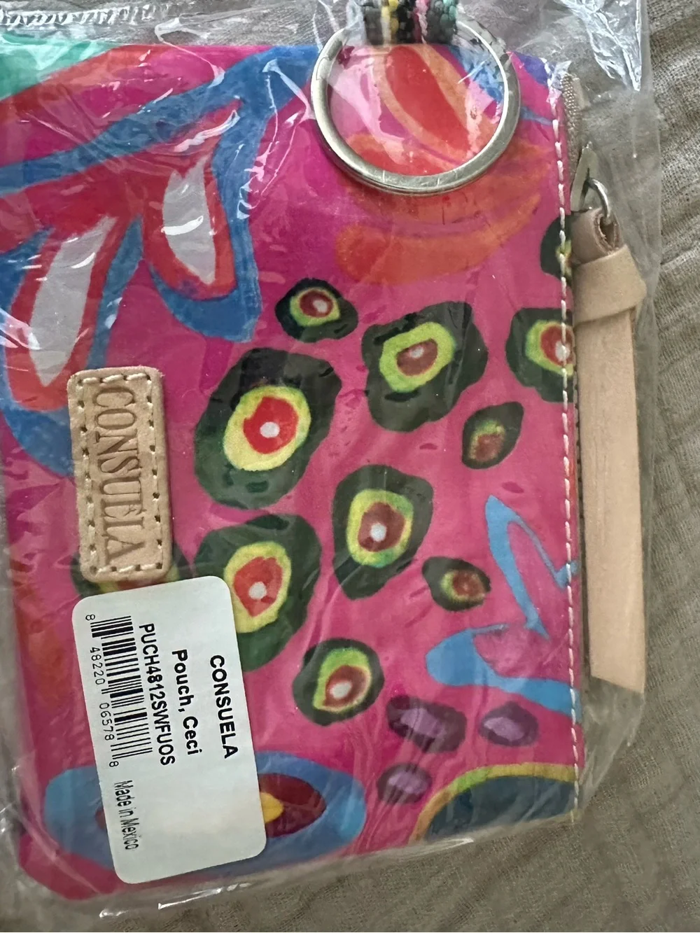 Consuela (Ceci) Pink Multi Key & Card Pouch